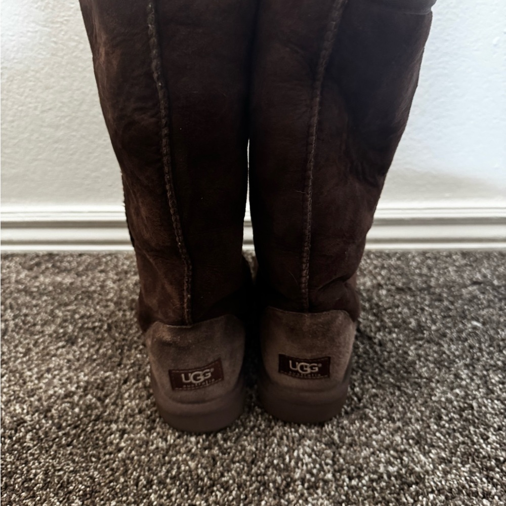 UGG Dark Brown Tall Boots